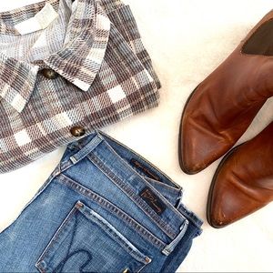 Vintage Cherokee Flannel Button Up